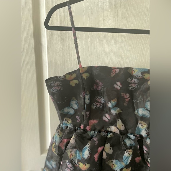 NWT Lulu’s whimsical black butterfly dress size XL - Picture 4 of 7